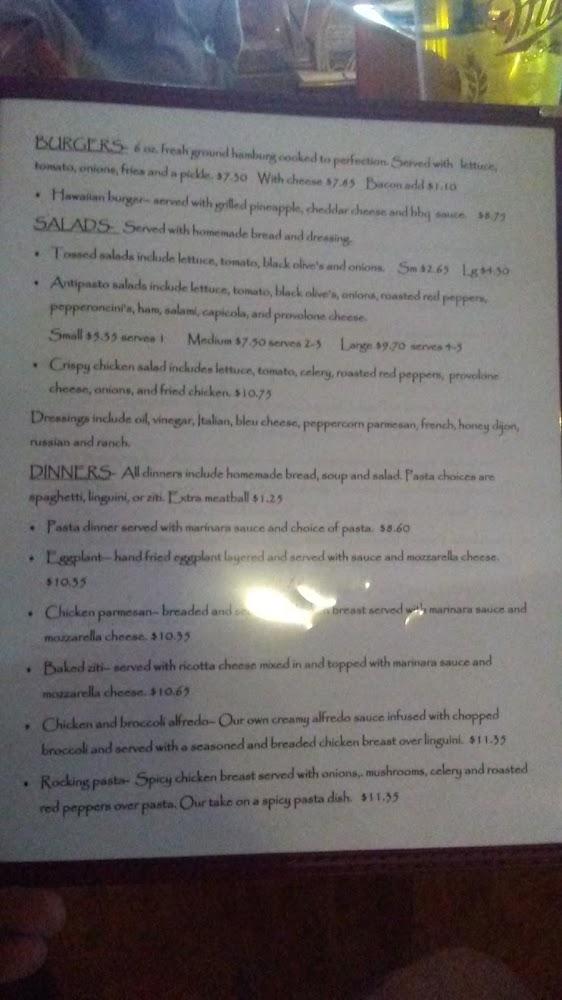 The Rockton House Menu image 2