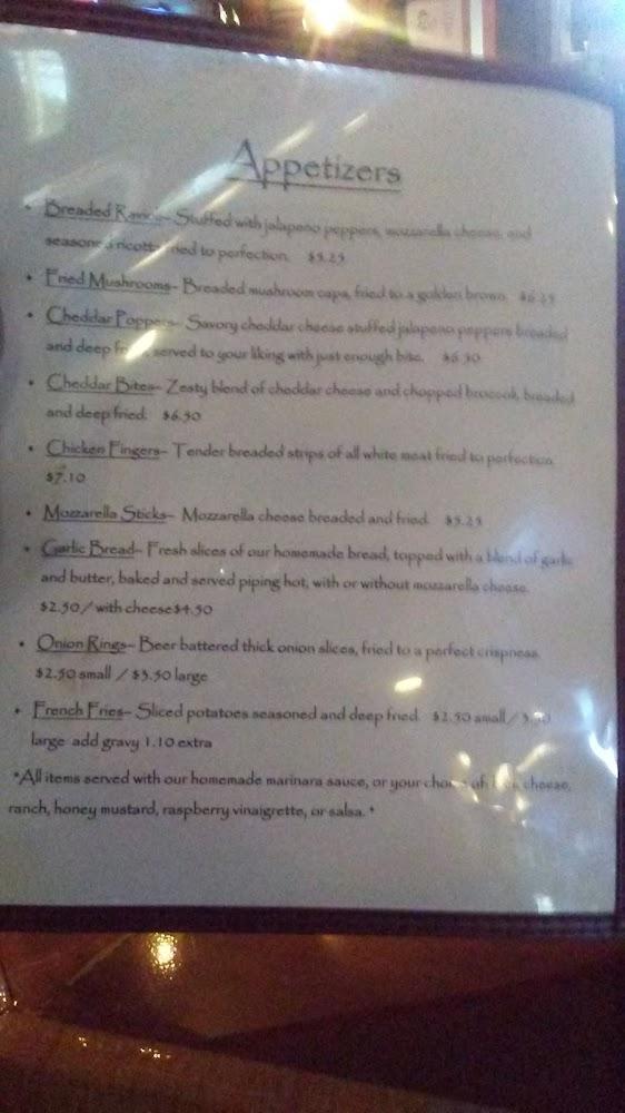 The Rockton House Menu image 3